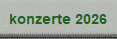 konzerte 2026